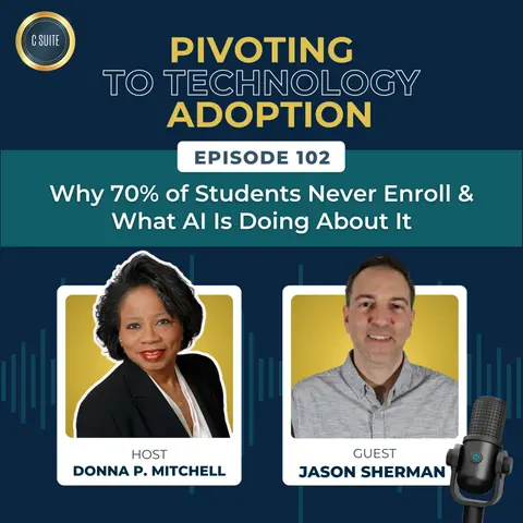Why 70% of Students Never Enroll & What AI Is Doing About It | Jason Sherman