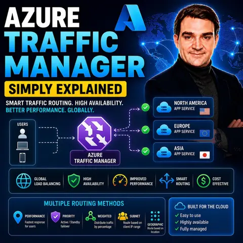 Azure Traffic Manager - Simply Explained