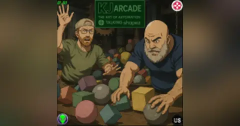 K J Arcade 30: The Art of Automation: Talking Shapez