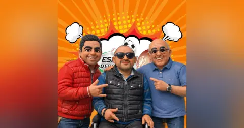 Comenzando semana con el Trio de locos en Espacio Deportivo (de la tarde) 09 de marzo 2026