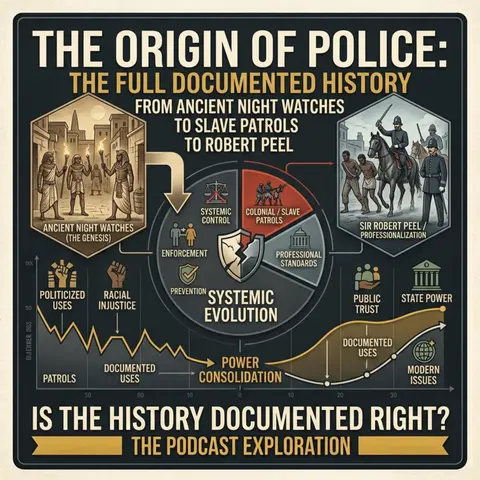 The Origin Of Police: From Ancient Night Watches To Slave Patrols To Robert Peel -- The Full Documented History
