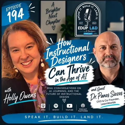 194: How Instructional Designers Can Thrive in the World of A.I.