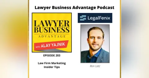 Law Firm Marketing Insider Tips with Ron Latz
