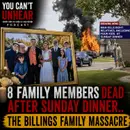 Sunday Dinner Turned Into a Family Massacre.. 8 Dead in Montana