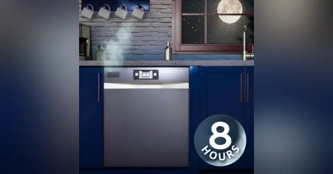 Calming Dishwasher Sounds | 8 Hour Sleep White Noise