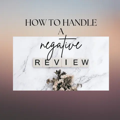How to Handle Negative Reviews- Podcast Q&A [186]