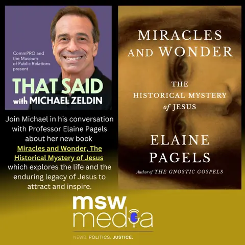Miracles and Wonder, The Historical Mystery of Jesus by Elaine Pagels