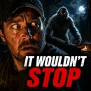 GRAY BIGFOOT APPROACHES CAMPERS IN BANKHEAD NATIONAL FOREST ALABAMA