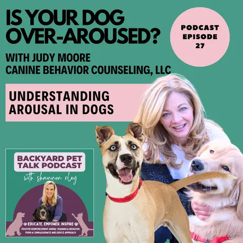 Is Your Dog Over-Aroused? with Judy Moore From Canine Behavior Counseling, LLC