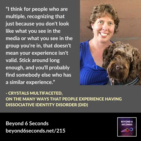 Dissociative Identity Disorder – with Crystals Multifaceted