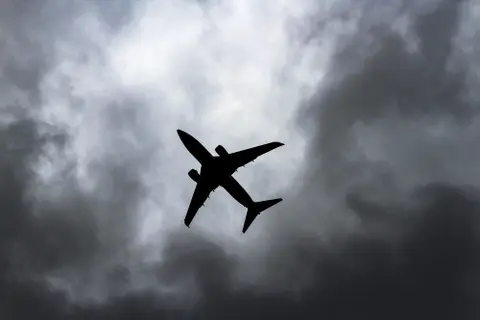 Chaos on a Transatlantic Flight