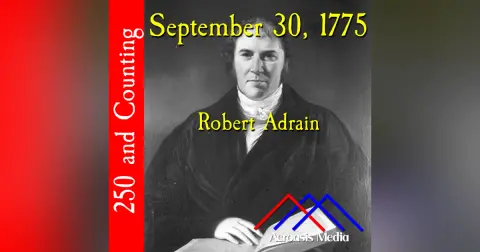 September 30, 1775: Robert Adrain