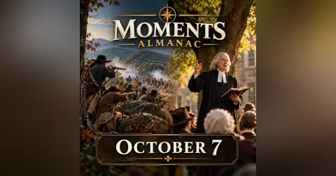 October 7 | Moments Almanac | Elizabethton