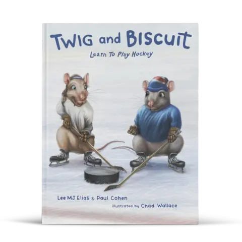 Twig and Biscuit Learn To Play Hockey
