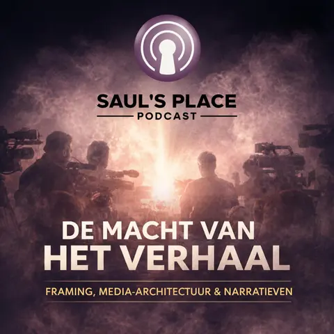 Saul’s Place Podcast #294 | De Macht van het Verhaal- hoe framing, media‑architectuur en narratieven levens vormen — en vervormen