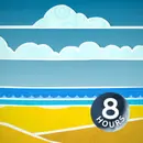 Baby Sleep Ocean Sound 8 Hours | White Noise to Soothe Crying Baby