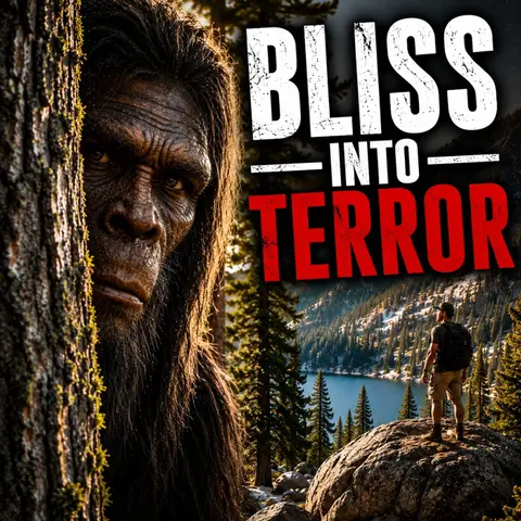 Towering Bigfoot Watches Witness | Lake Alpine, California