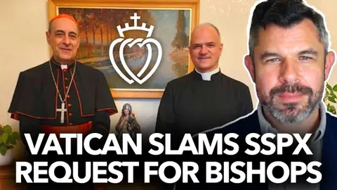 1291: Vatican slams SSPX request for Bishops - Dr Taylor Marshall from Rome