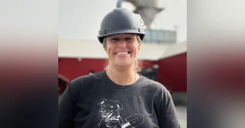 Close Up Radio Spotlights Septic System Expert Kim Turner of Turner Septic