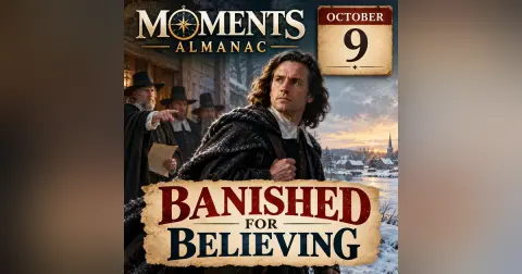 October 9 | Moments Almanac | Banished