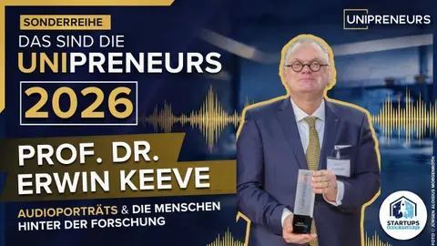 Warum "Das klappt nie!" das beste Signal ist. –Prof. Dr. Erwin Keeve |Charité| UNIPRENEURS