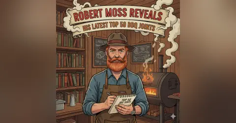 Robert Moss Releases Southern Living Magazines Top 50 BBQ Joints!