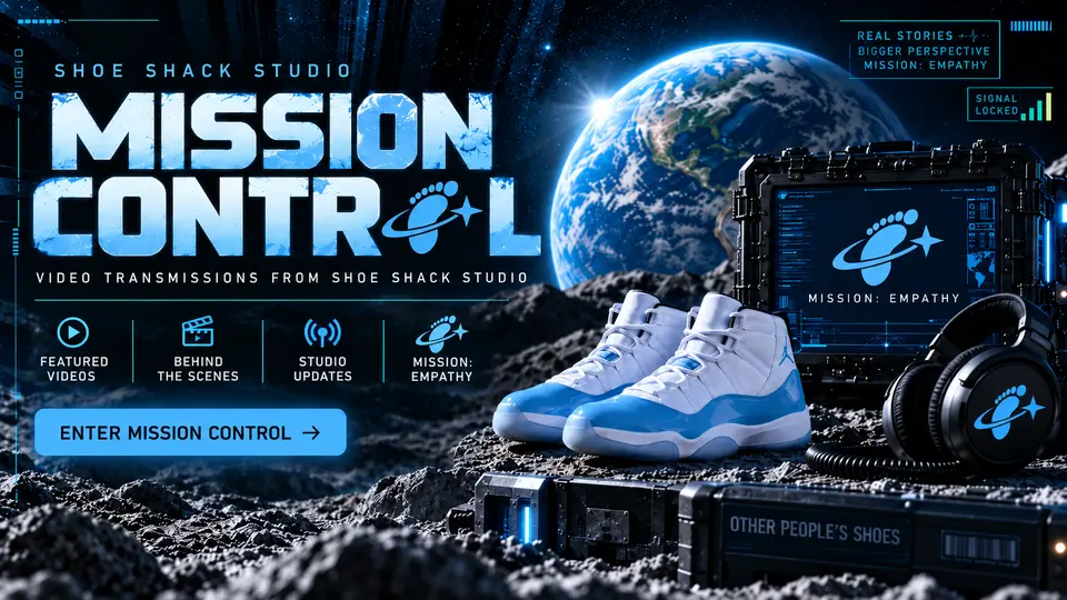 Mission Control — video transmissions from Shoe Shack Studio
