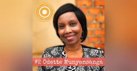 2. Odette Munyansanga – ”Vi ger varandra ljus och tillsammans gör vi världen ljusare.”