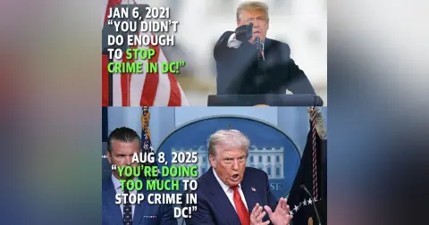 MCS #2202  – Dems Accused Trump Of Not Being Tough Enough On Crime In 2021