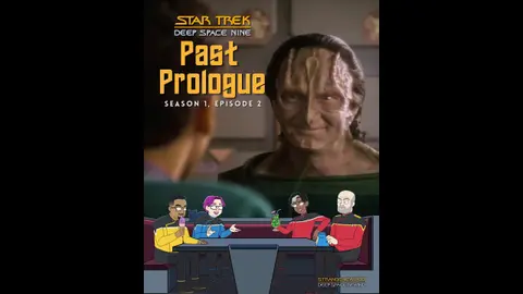 Deep Space Rewind | DS9  1.02 “Past Prologue” Review 📱