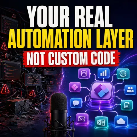 Why Power Platform Is Your Real Automation Layer — Not Custom Code