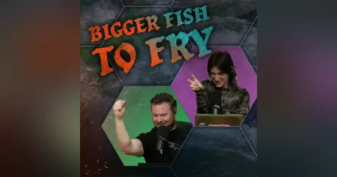 Bigger Fish to Fry | The Glass Cannon Podcast: The Gloaming E14 | Shadowdark RPG