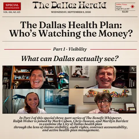 The Dallas Health Plan, Part 1: 99% Accurate – – But 99% of What? | Mark Cuban, Chris Deacon, Marilyn Bartlett (Ep. 57 – Part 1 of 3)