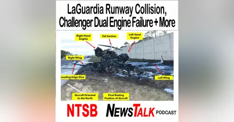LaGuardia Runway Collision, Challenger 600 Dual Engine Flameout, and More NTSB Accident Reports