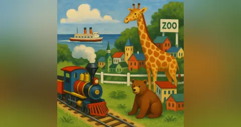 Clinch Park – Trains, boats, Zoo Animals and the little city