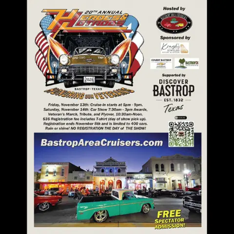 A Small Texas Town Hosts A Big Veterans Day Car Show