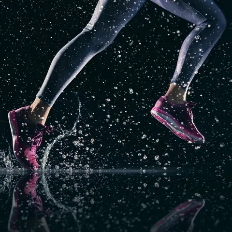 Could humans run on water?
