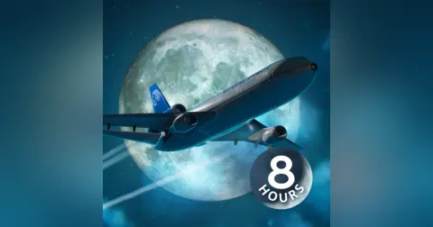 Airplane White Noise for Deep Sleep | 8 Hours