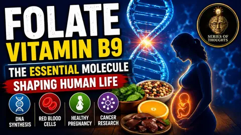 Folate (Vitamin B9): The Essential Molecule Shaping Human Life | DNA, Pregnancy & Cancer