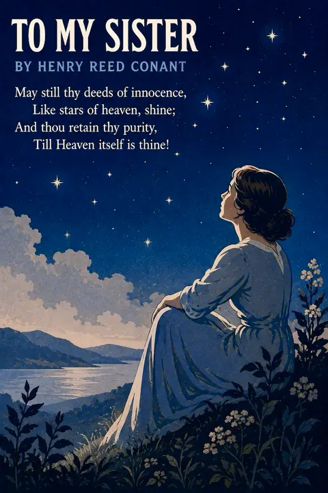 "To My Sister" by Henry Reed Conant