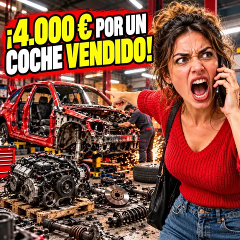 Le cobran 4.000 € por un coche que ya vendió y explota