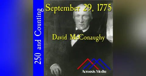 September 29, 1775: David McConaughy