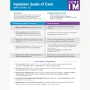 #64 Inpatient Goals of Care with COVID-19