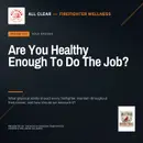 Are You Healthy Enough To Do The Job?