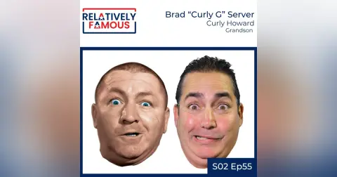 Brad “Curly G” Server, Grandson of Curly Howard