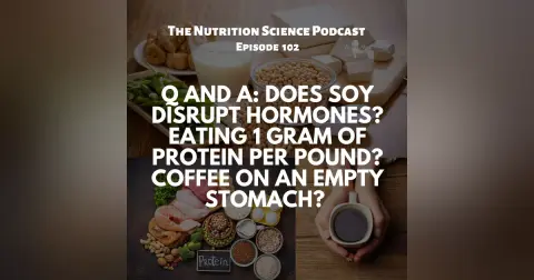 Q and A: Does Soy Disrupt Hormones? Eating 1 Gram of Protein Per Pound? Coffee on an Empty Stomach?