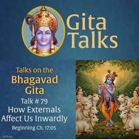 Gita Talk 79–How Externals Affect Us Internally