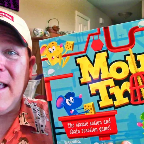 MOUSE TRAP GAME! Unbox, Setup, Action! – Dandy Fun House episode 19
