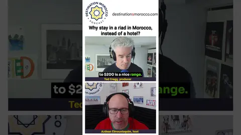 Why stay at a riad in Morocco instead of a hotel? #moroccotravel #moroccopodcast #moroccoriad