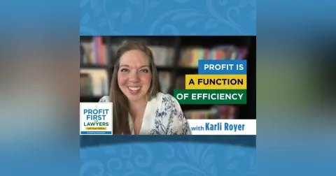 Profit Is a Function of Efficiency
